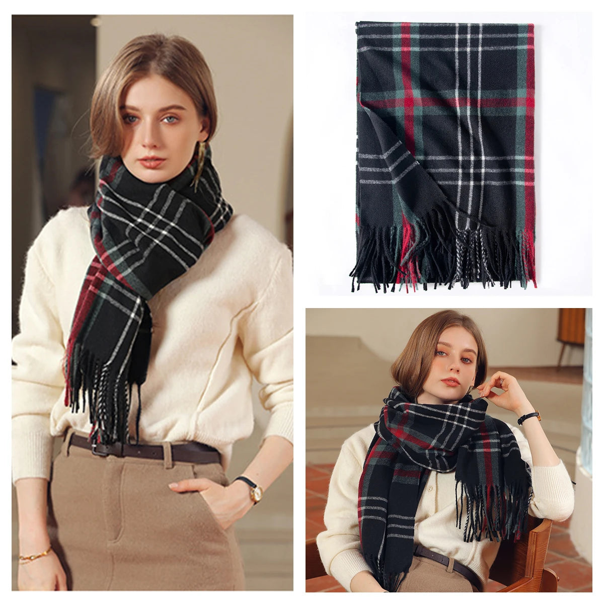 Women Autumn Winter Scarf