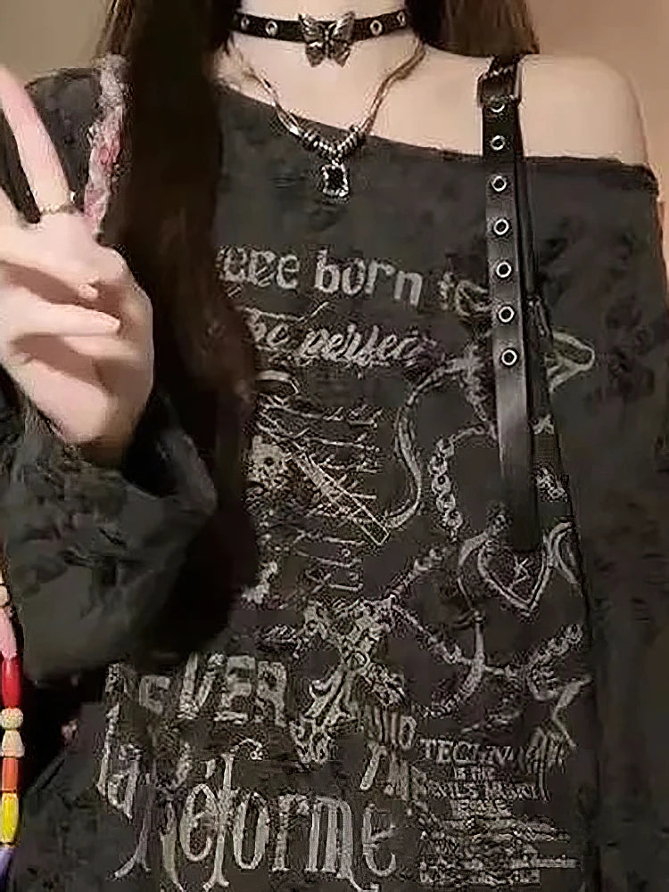 Vintage Y2K Oversize T shirt