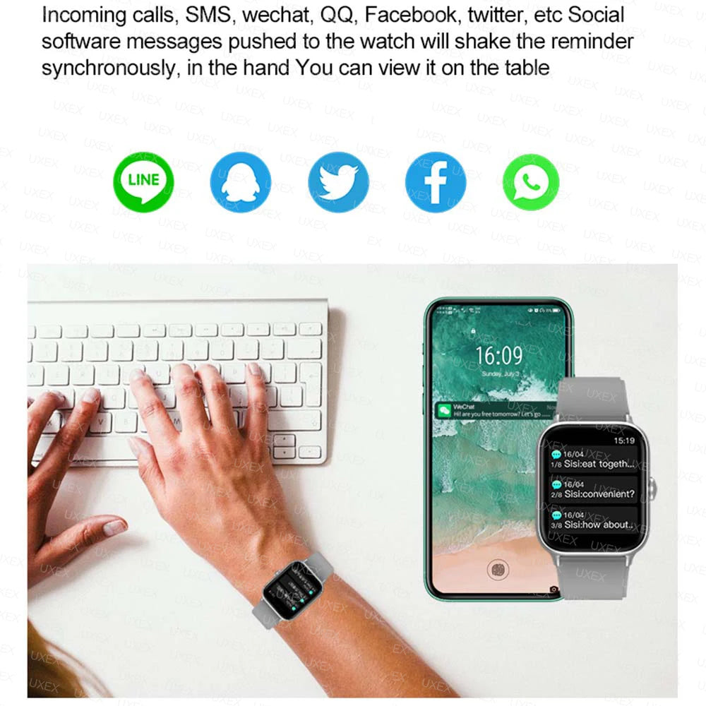 Smart Watch Sports Fitness Watch Bluetooth Call Android Phone Digital Multidial Smartwatch