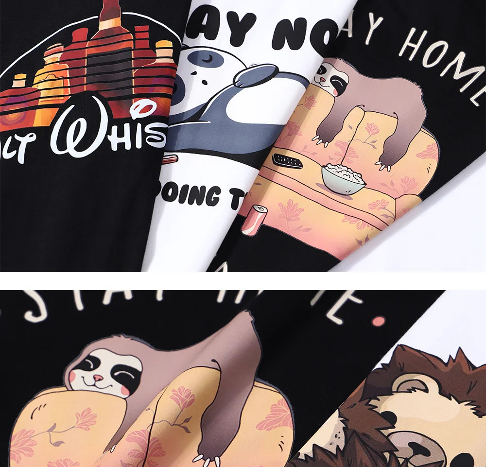 Cat At Work Print Man and women Sweatshirt