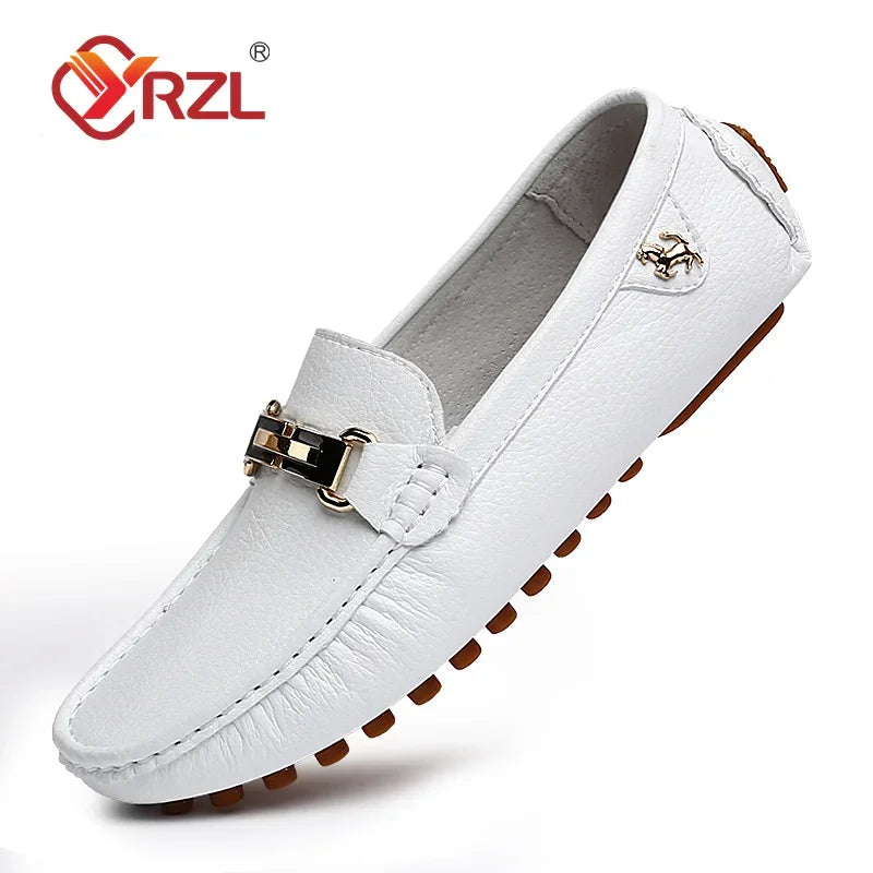 YRZL Loafers Men Handmade