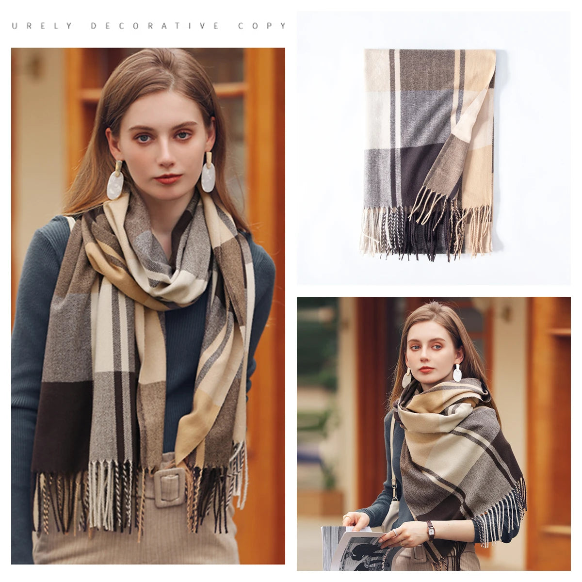 Women Autumn Winter Scarf
