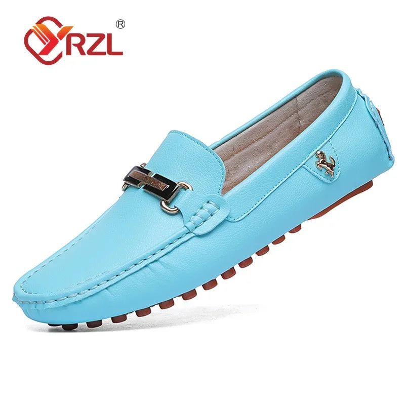 YRZL Loafers Men Handmade