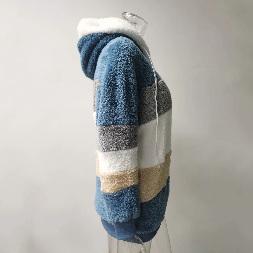 Hooded Zipper  Ladies Coats