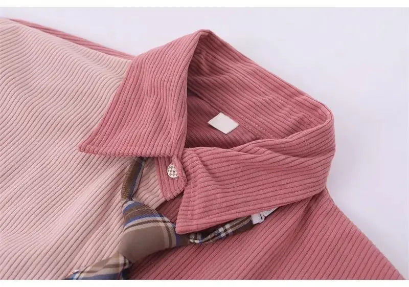 Preppy Style  Sweet Cute Chic Asymmetrical Tops