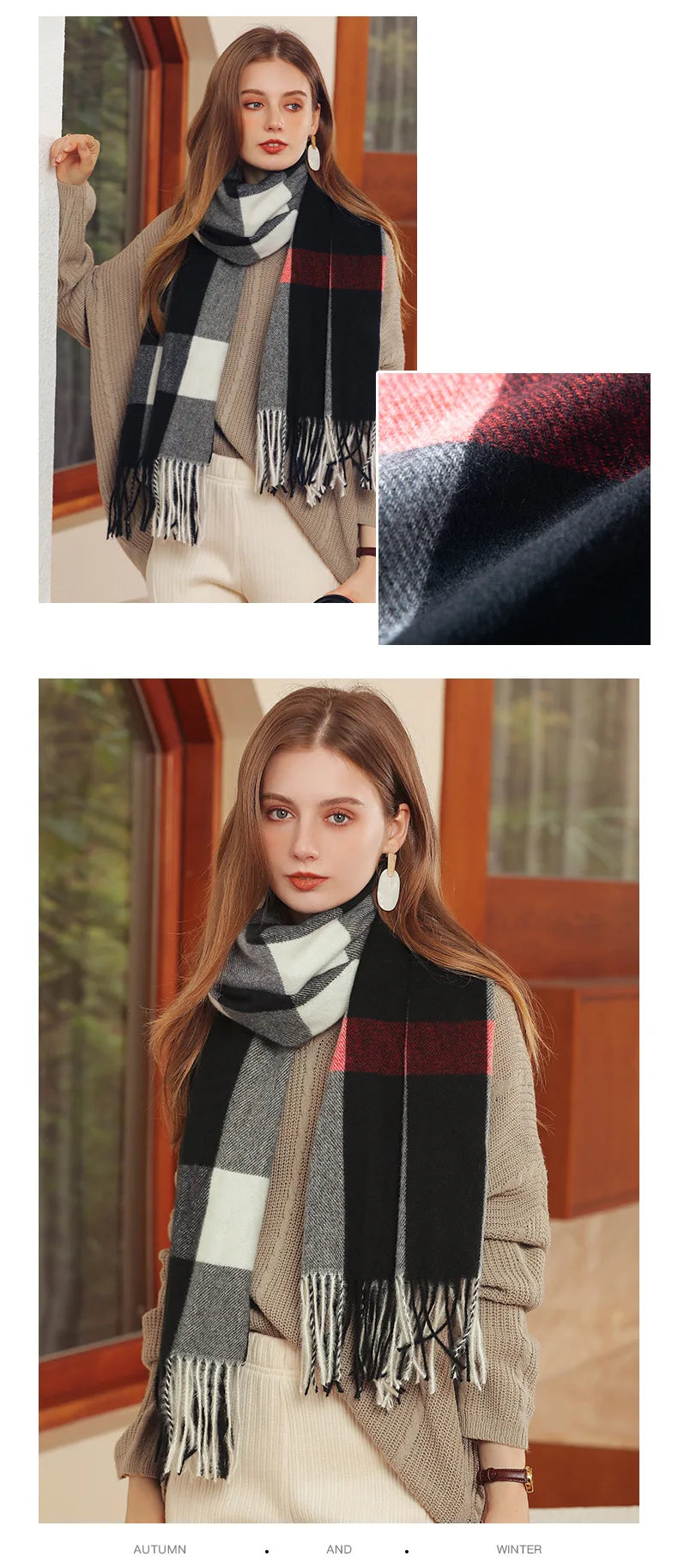 Women Autumn Winter Scarf