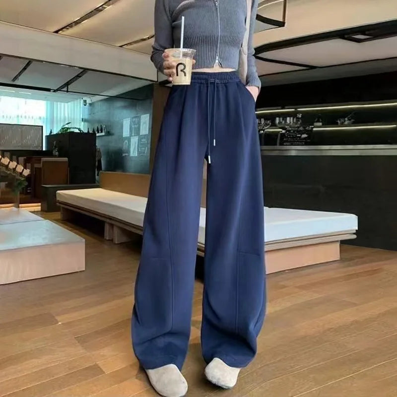 High-waisted  Casual Sweatpants