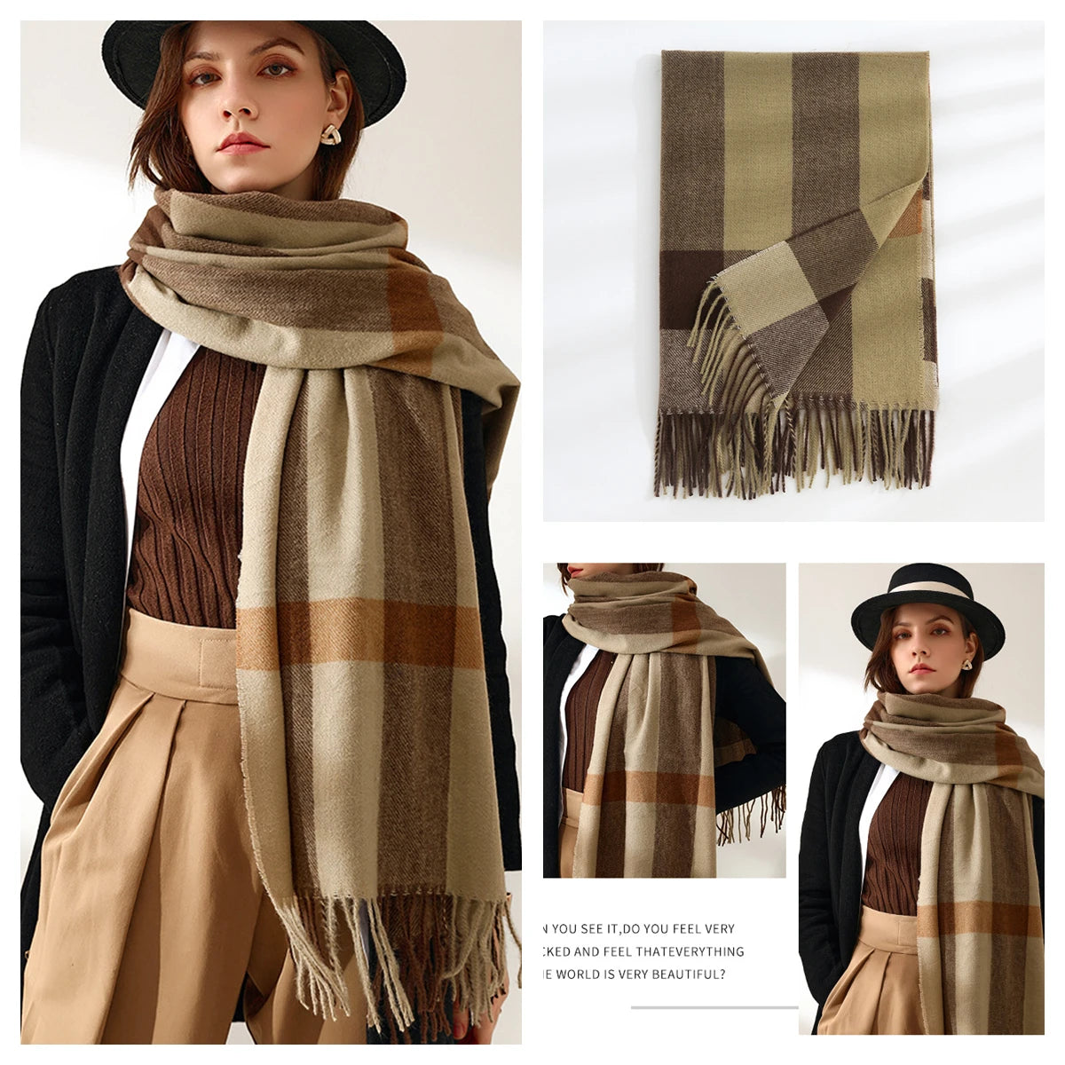 Women Autumn Winter Scarf