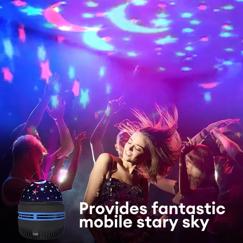 Colorful LED Starry Sky Projector