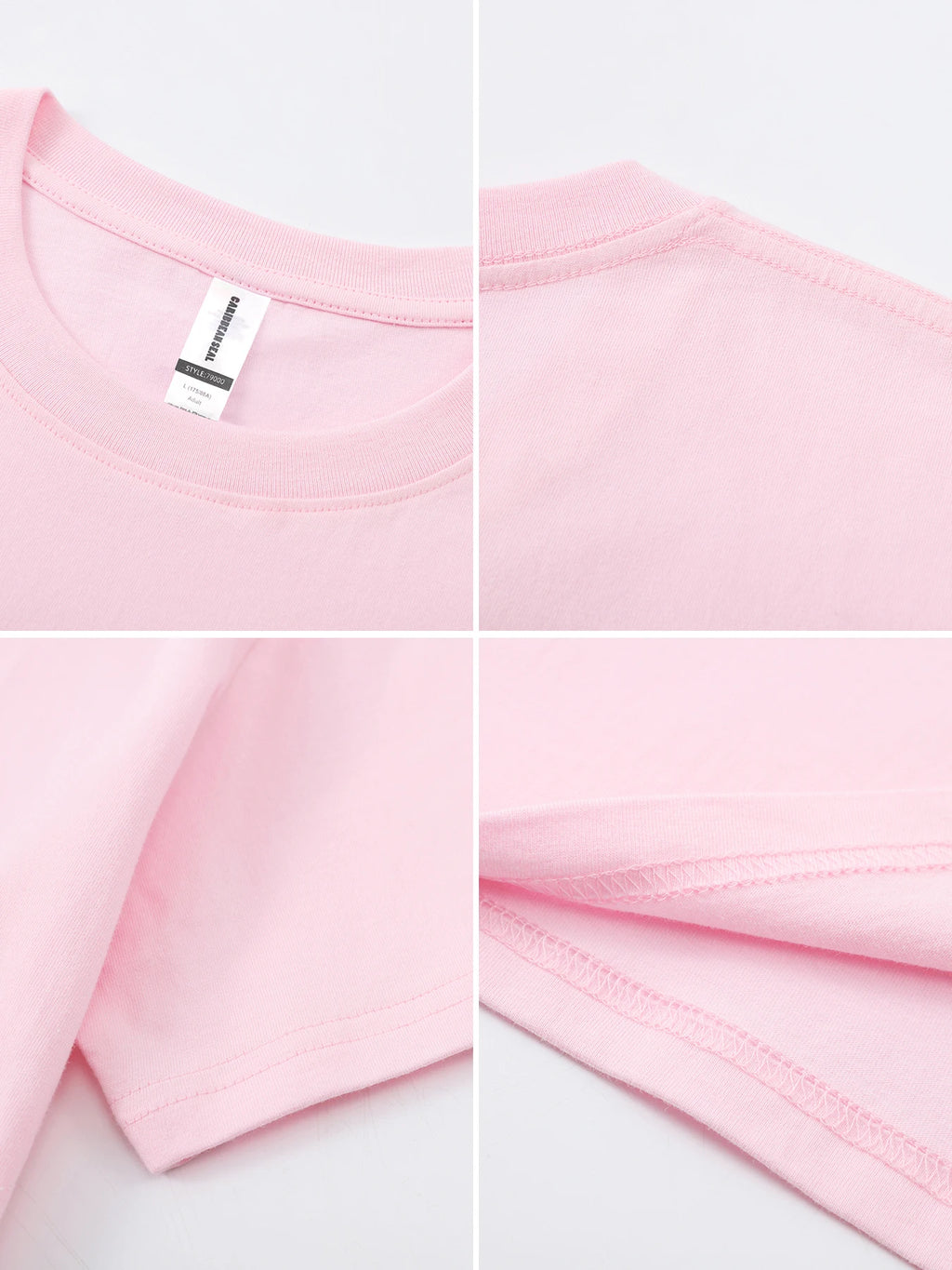 T-Shirt Cotton  O-Neck Soft Loose Tops