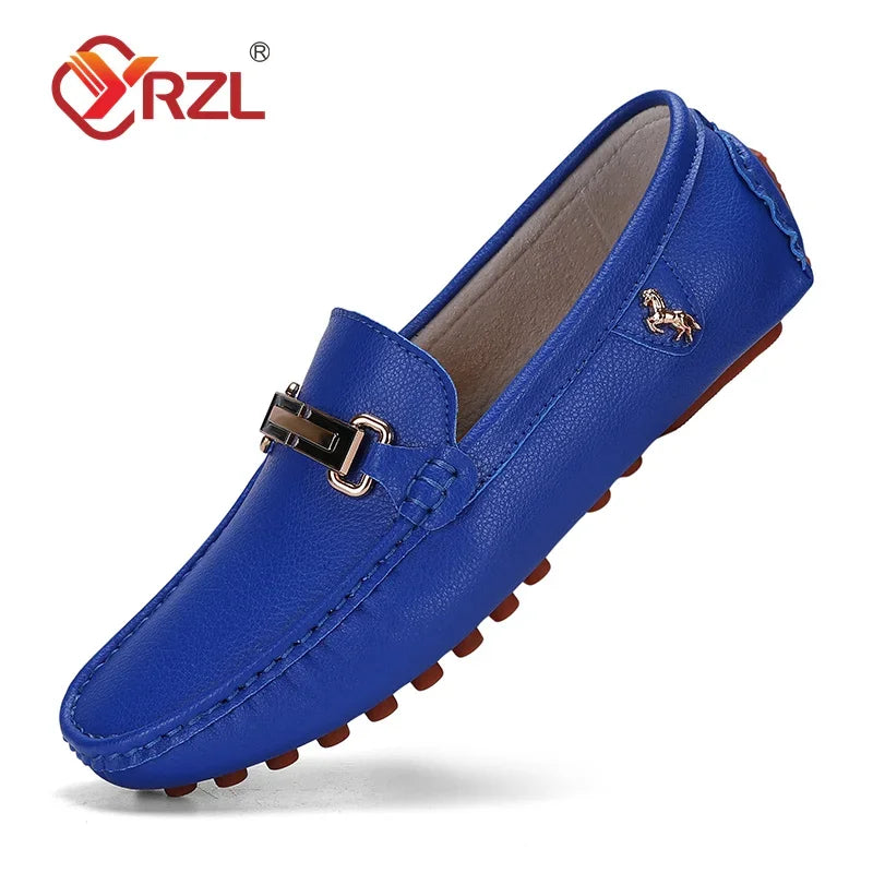 YRZL Loafers Men Handmade