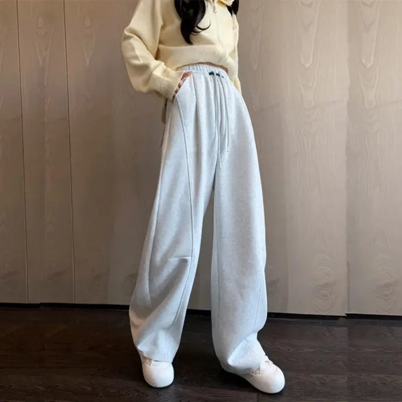 High-waisted  Casual Sweatpants