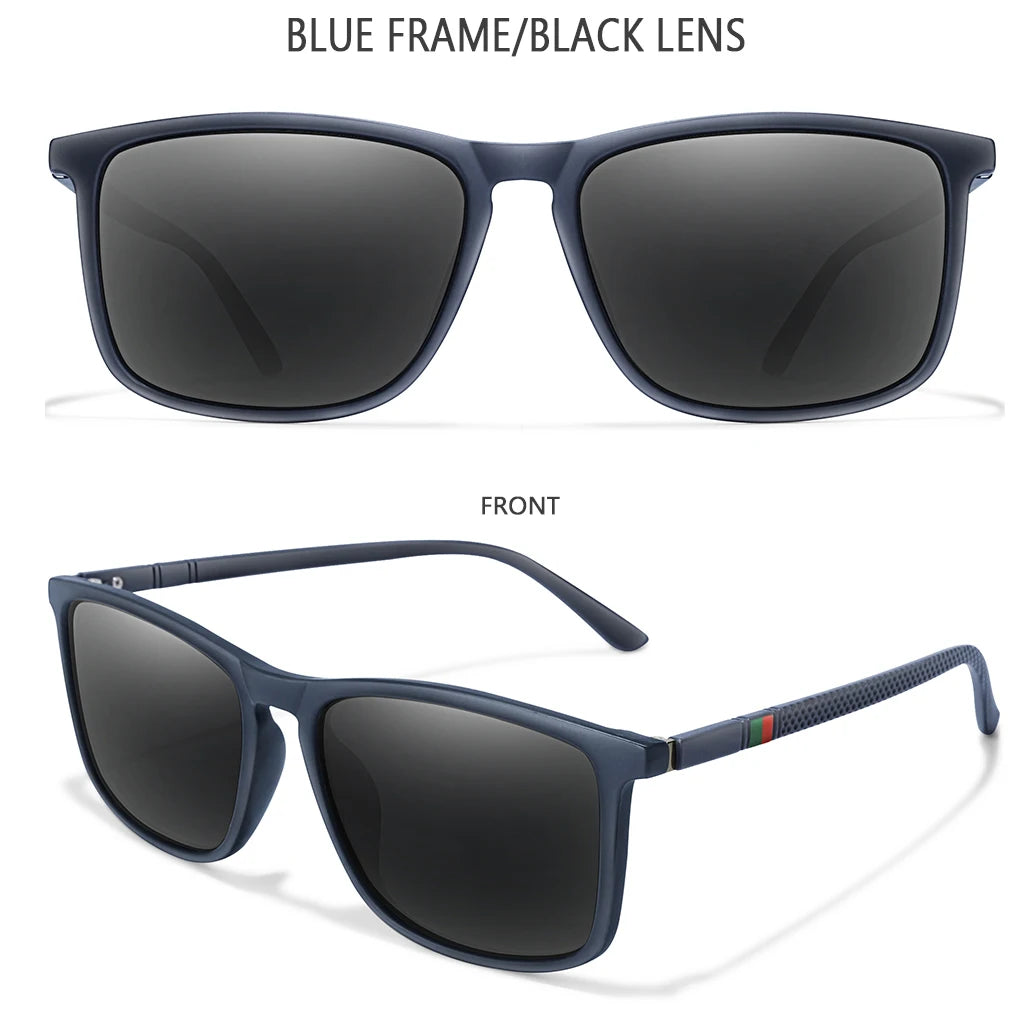 Luxury Square Vintage Polarized Cycling Sunglass