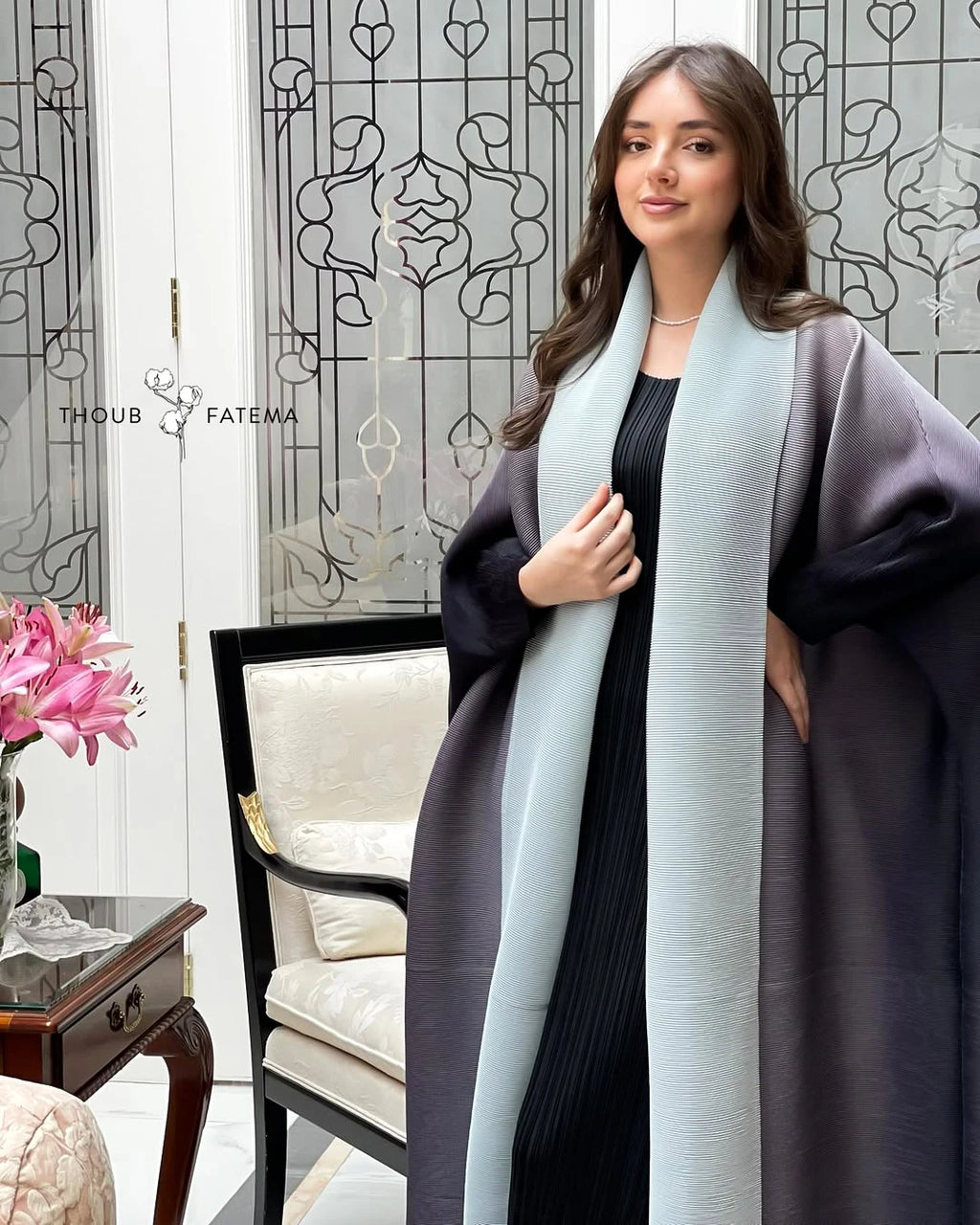 Arabic Clothes Woman Luxury Causal Print Long Coat For Muslim Women Abaya Butterfly Dubai Ramadan 2026 Femme Plus Size Clothing