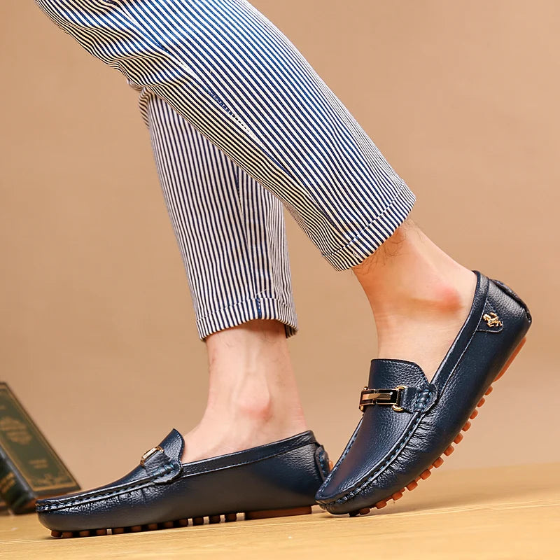 YRZL Loafers Men Handmade