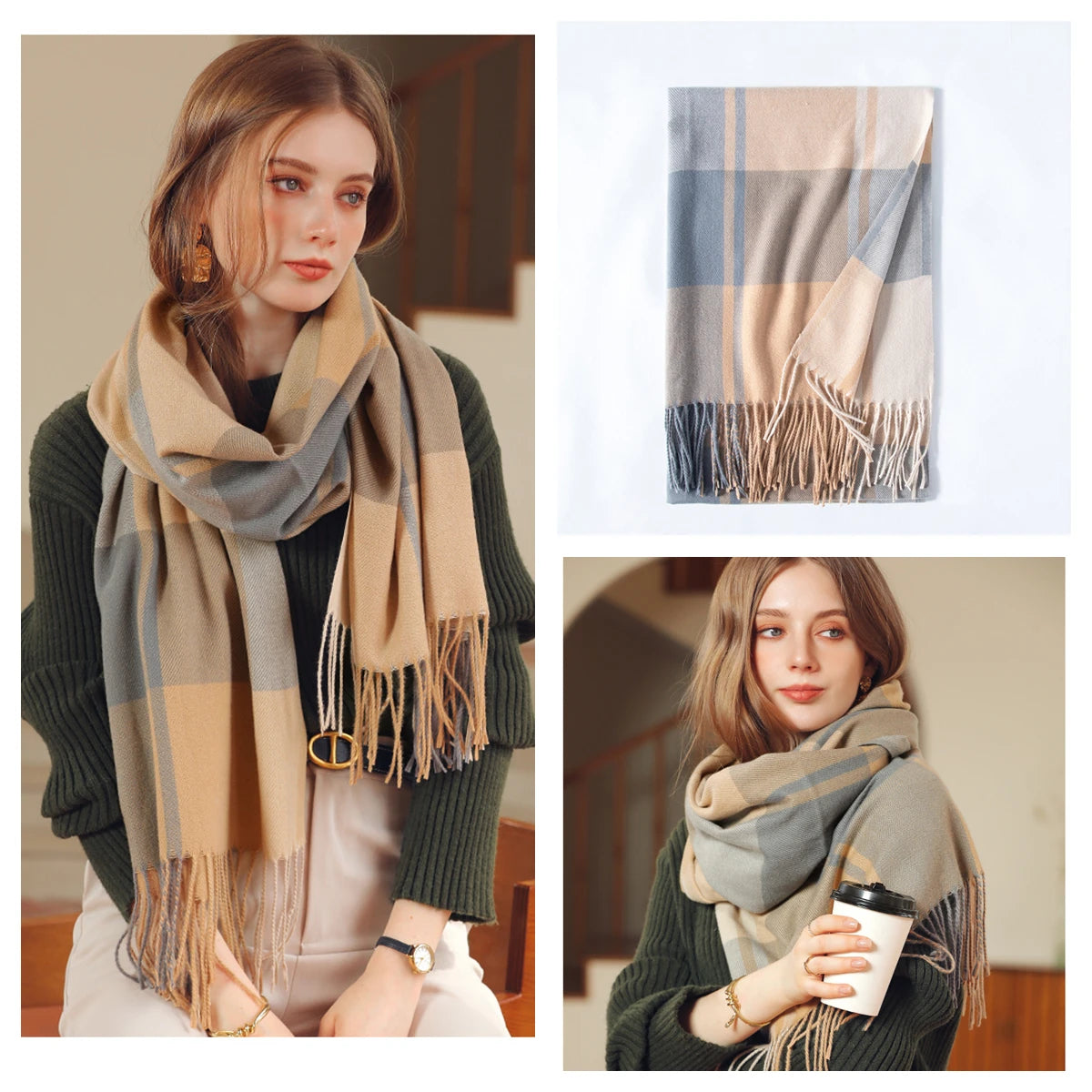 Women Autumn Winter Scarf