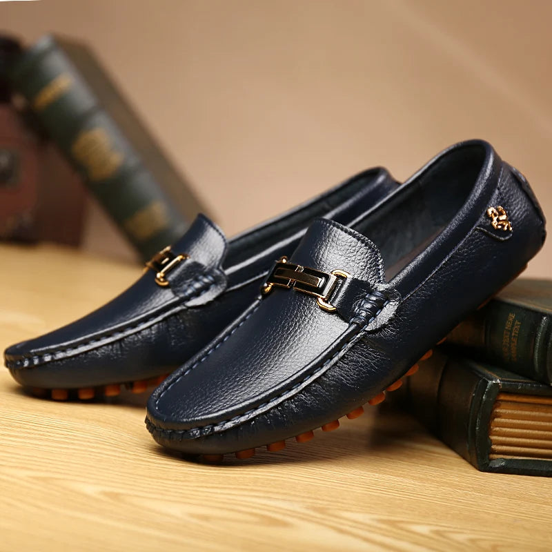 YRZL Loafers Men Handmade
