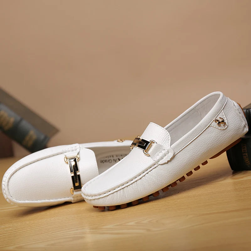 YRZL Loafers Men Handmade