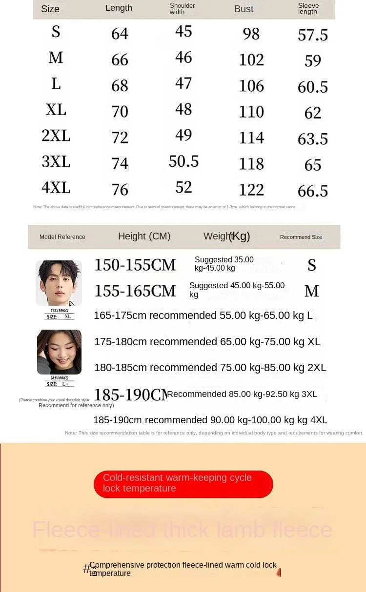 Trendy and Trendy Half High Collar Lamb Fleece Hoodie