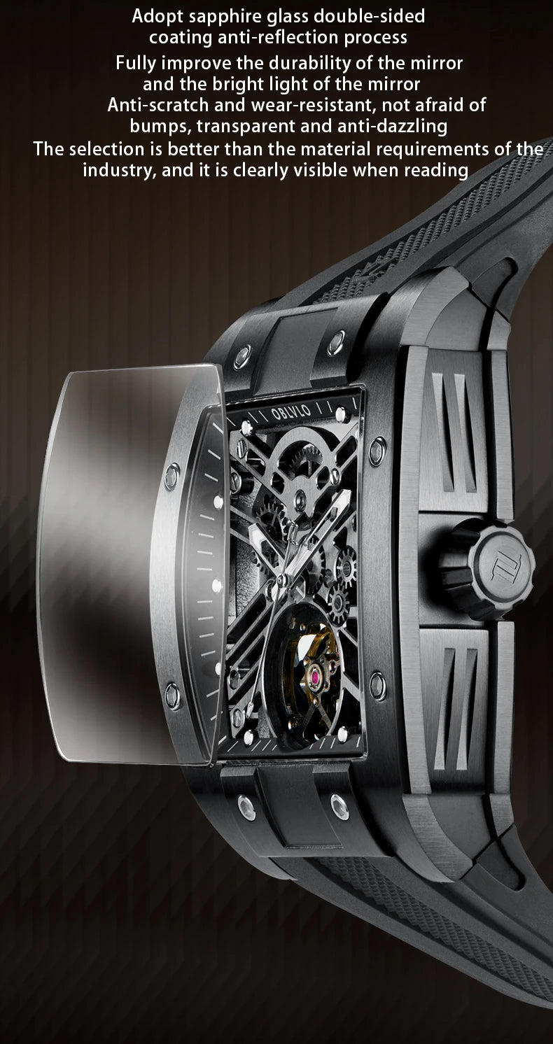 OBLVLO Top Watch Brand Sport Watch For Man