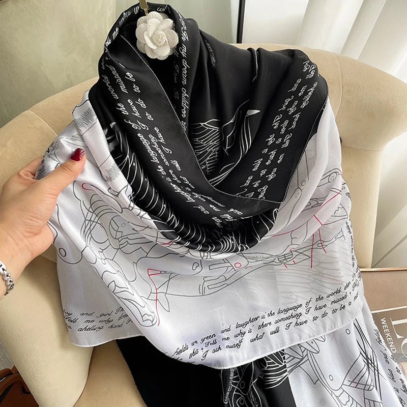 fashion Luxury Brand Scarf Women Shawl