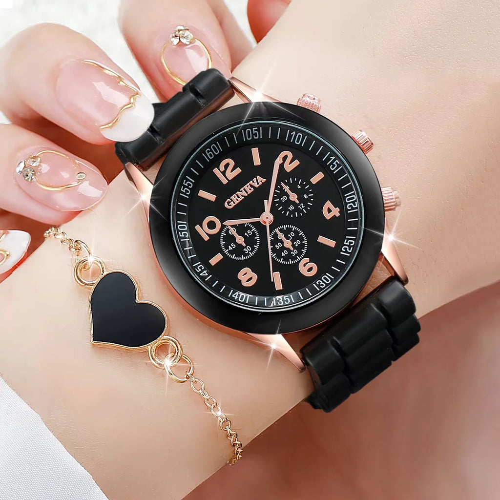 Reloj Mujer Girls Clock Gift (Without Box)