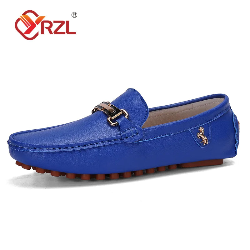 YRZL Loafers Men Handmade