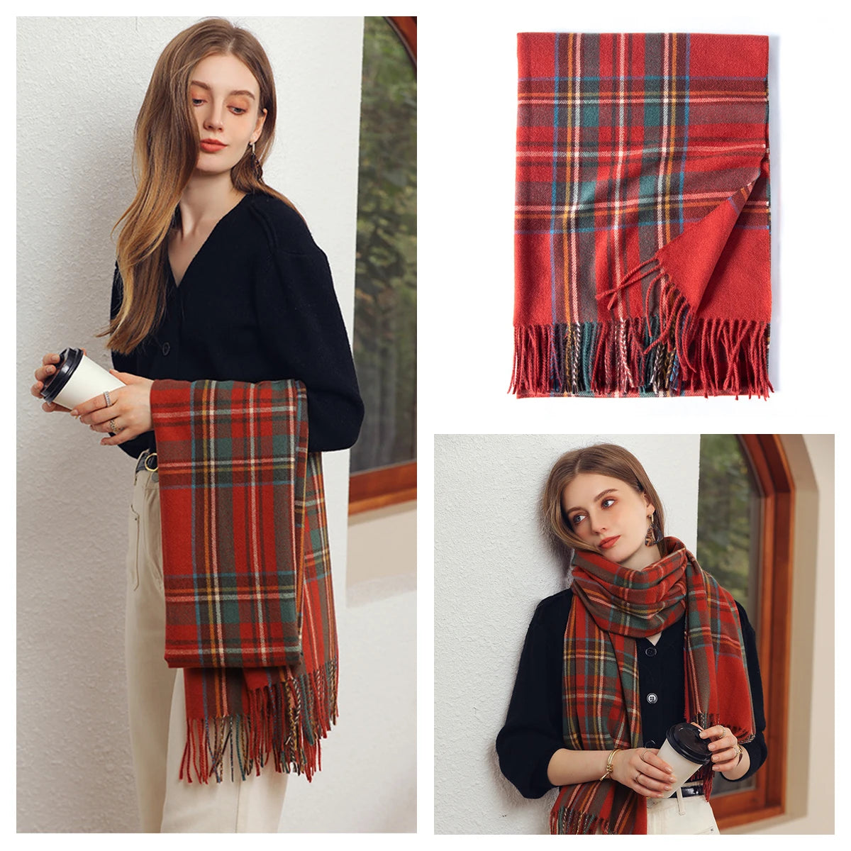 Women Autumn Winter Scarf