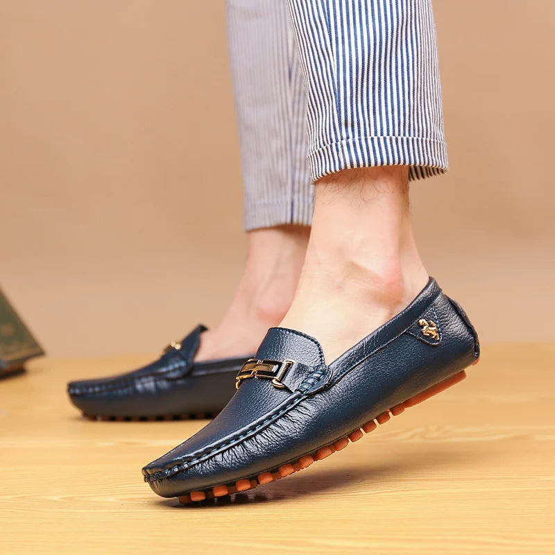 YRZL Loafers Men Handmade