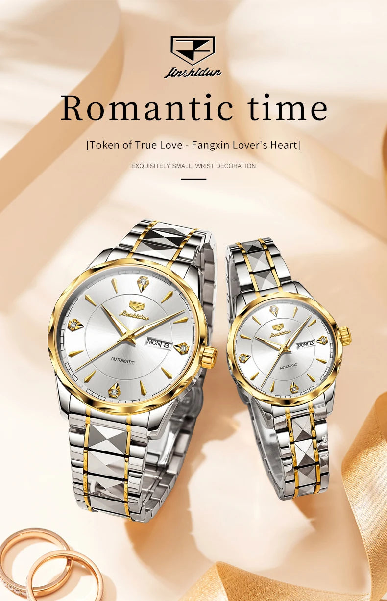 JSDUN Couple Watches Luxury Fashion