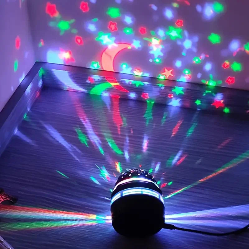 Colorful LED Starry Sky Projector