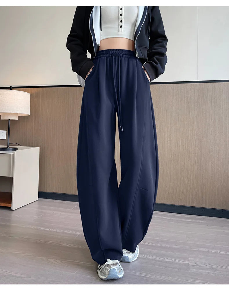 High-waisted  Casual Sweatpants