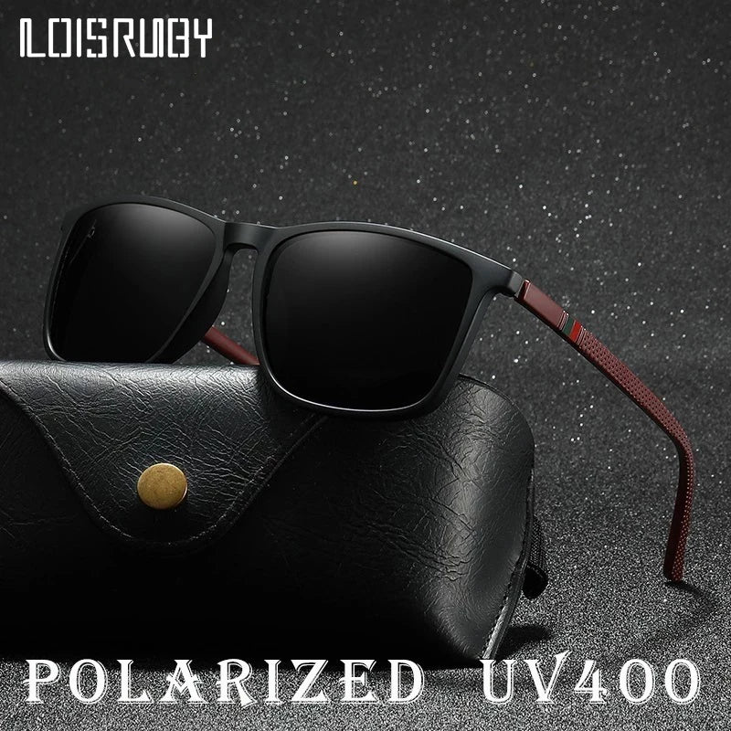 Luxury Square Vintage Polarized Cycling Sunglass