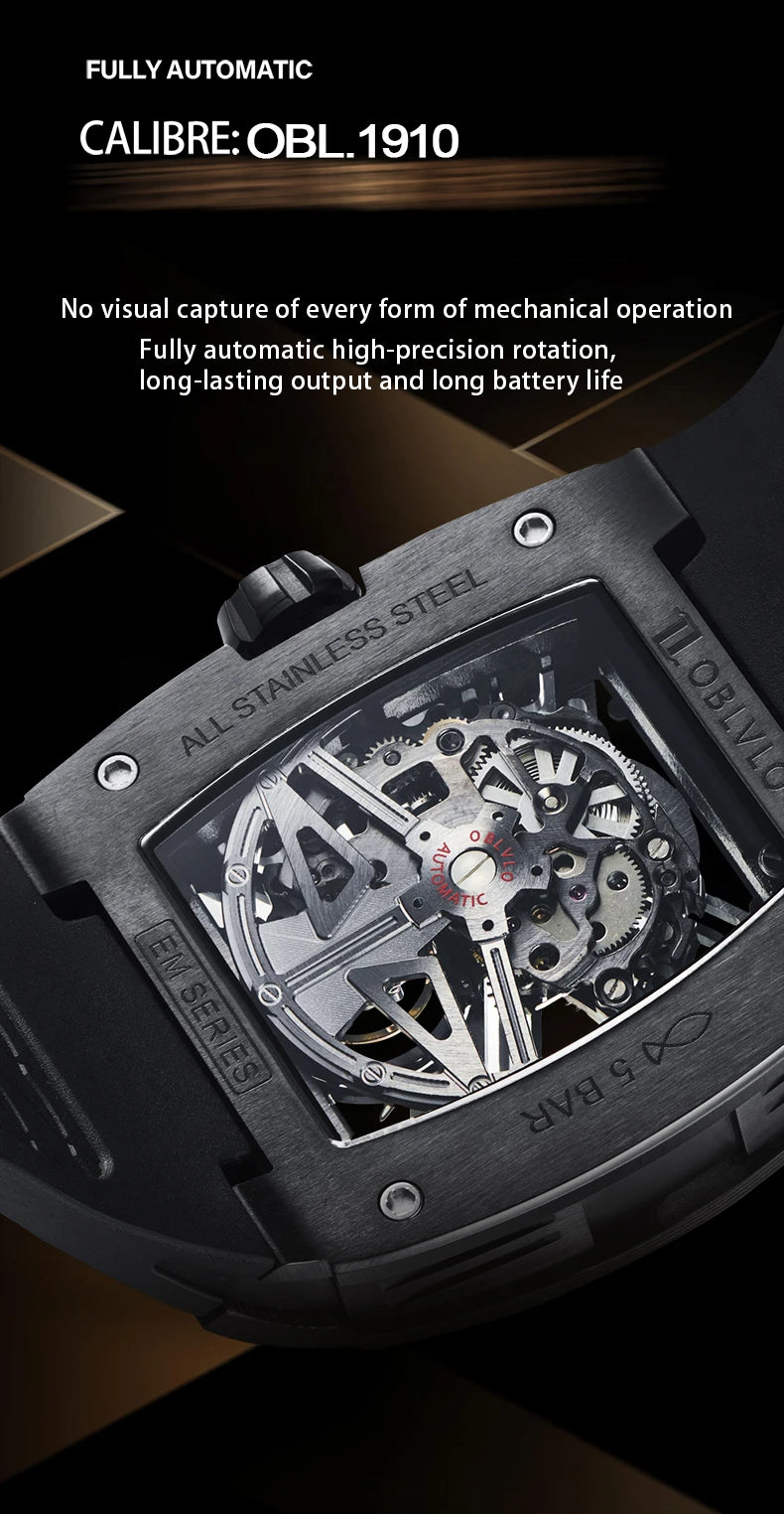 OBLVLO Top Watch Brand Sport Watch For Man