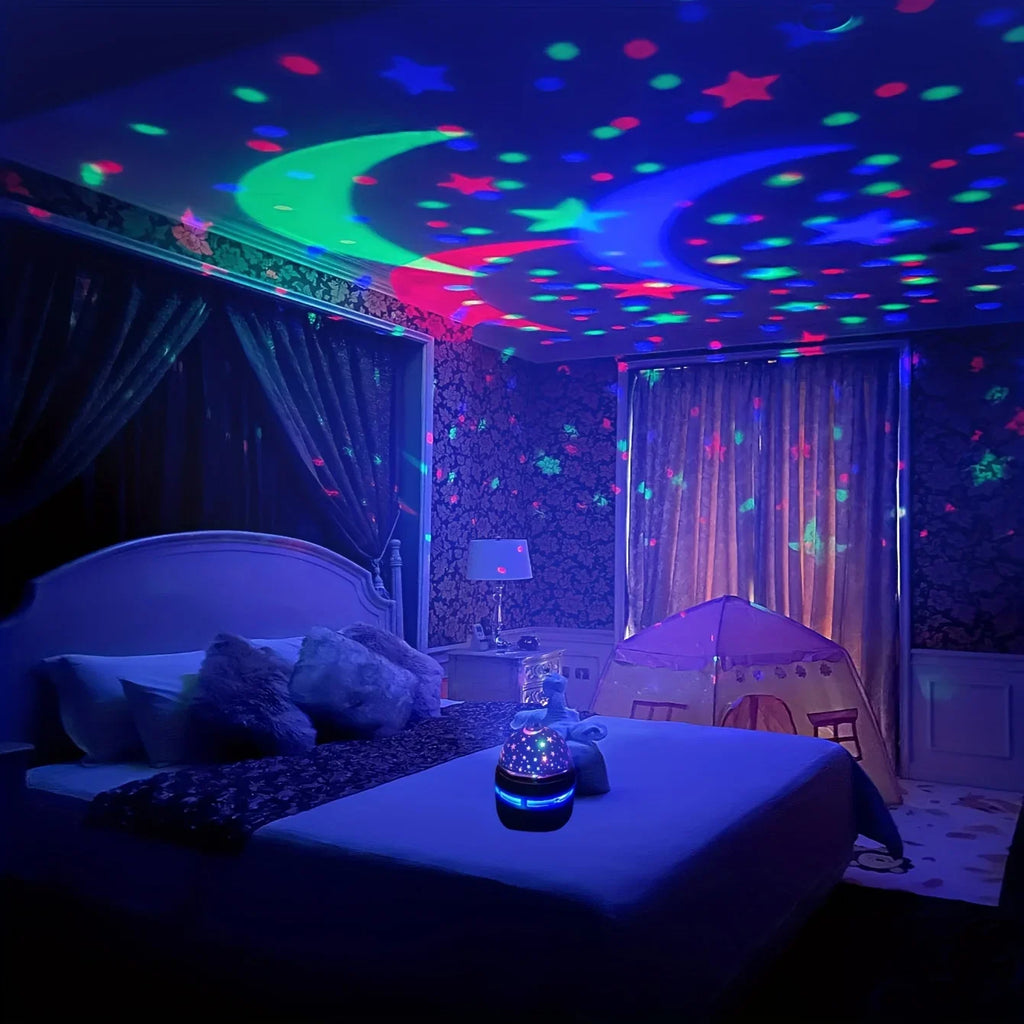 Colorful LED Starry Sky Projector
