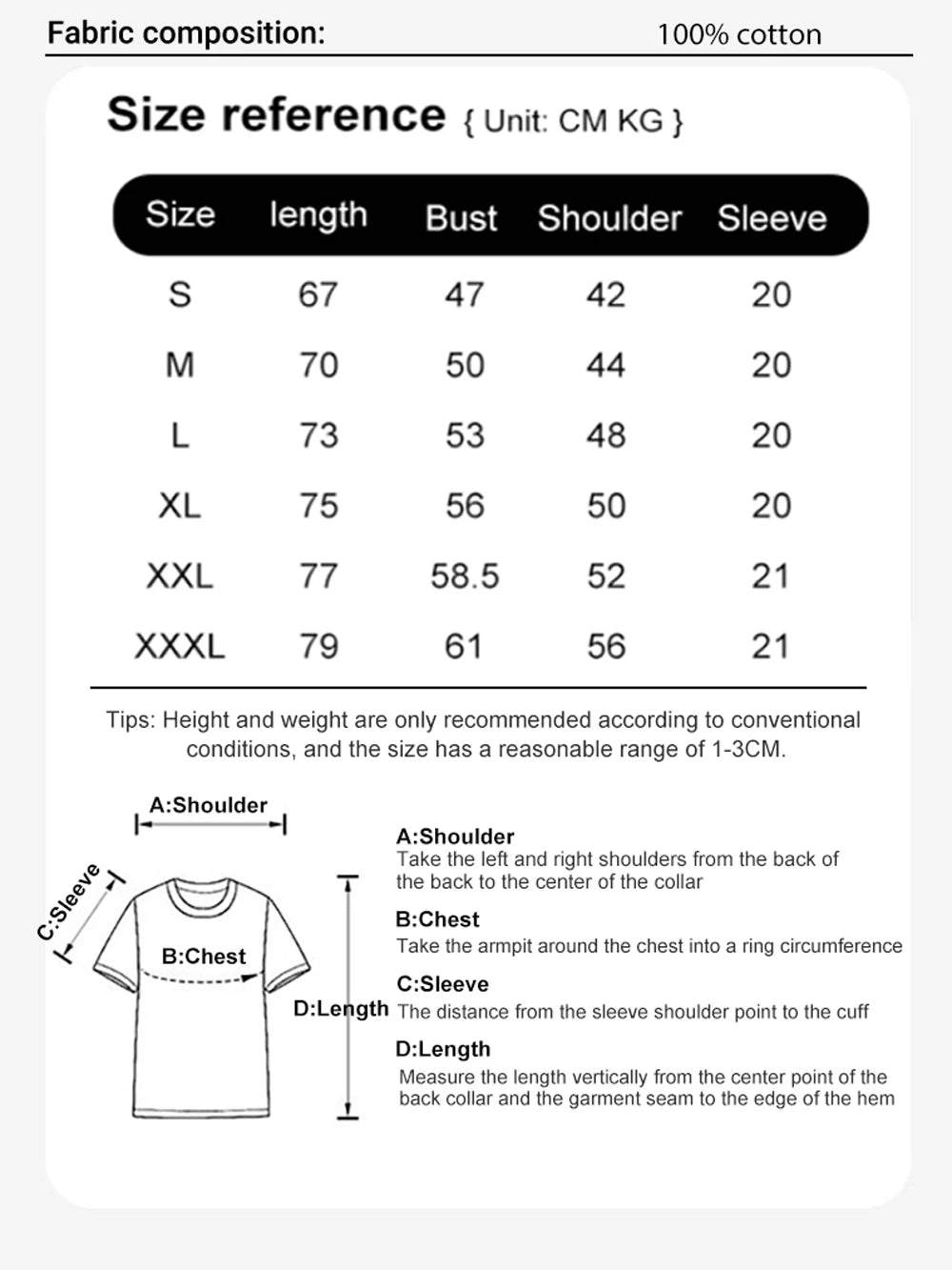 T-Shirt Cotton  O-Neck Soft Loose Tops