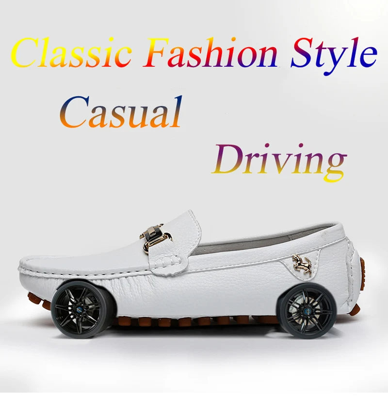 YRZL Loafers Men Handmade