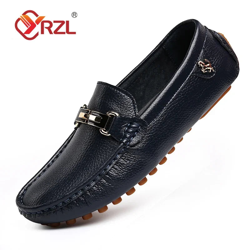 YRZL Loafers Men Handmade