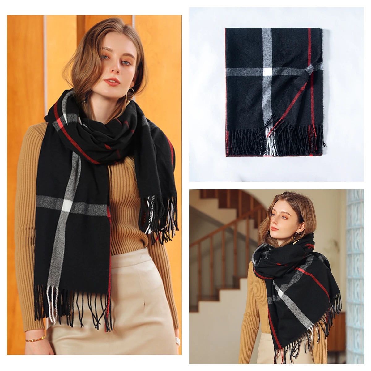Women Autumn Winter Scarf