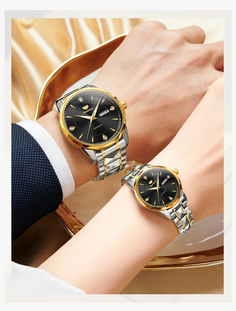 JSDUN Couple Watches Luxury Fashion