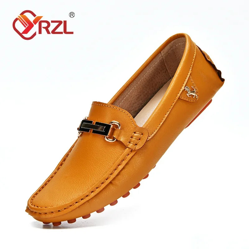 YRZL Loafers Men Handmade