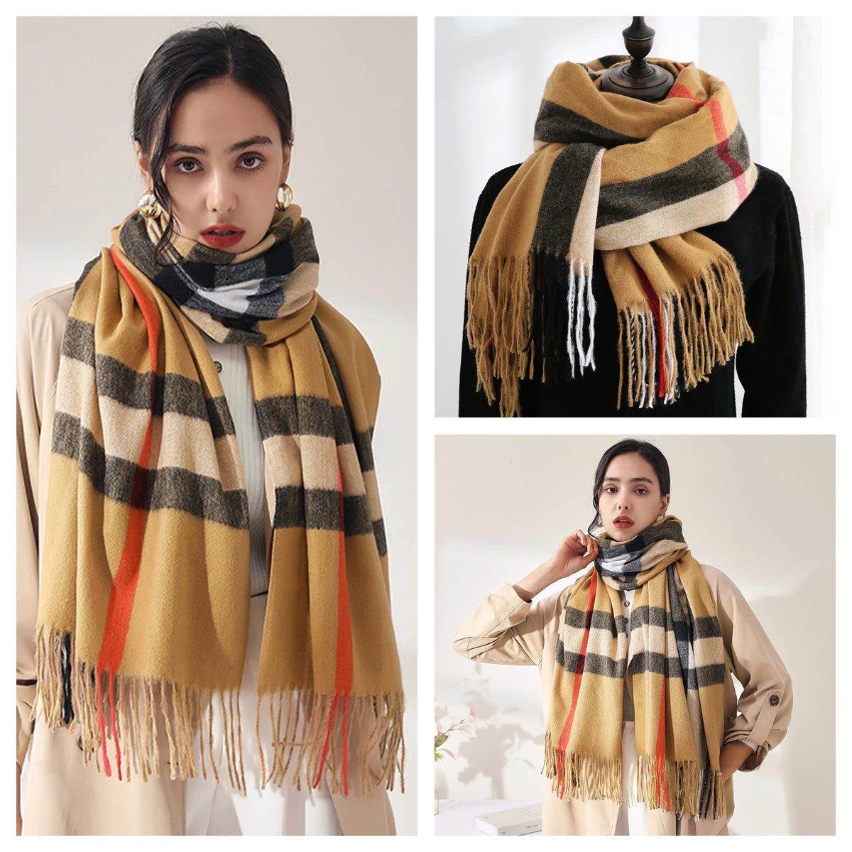 Women Autumn Winter Scarf