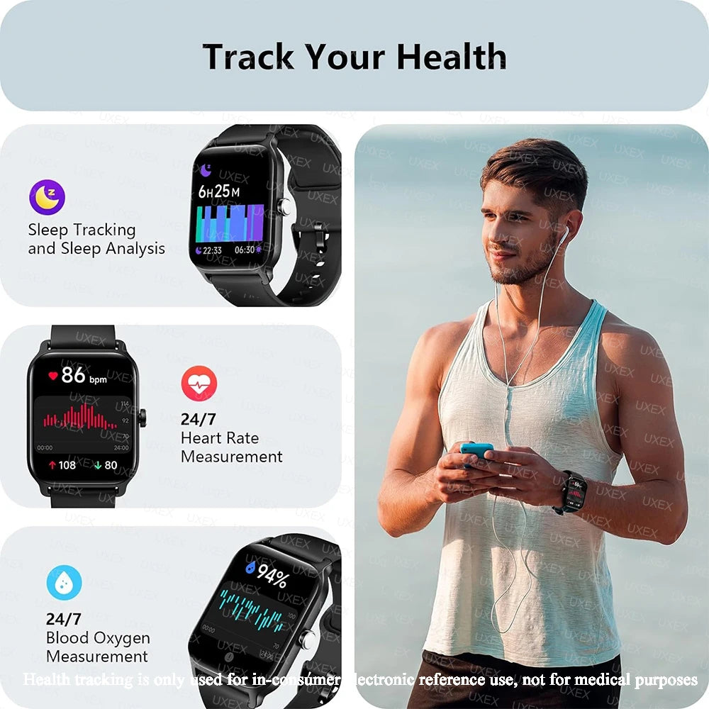 Smart Watch Sports Fitness Watch Bluetooth Call Android Phone Digital Multidial Smartwatch