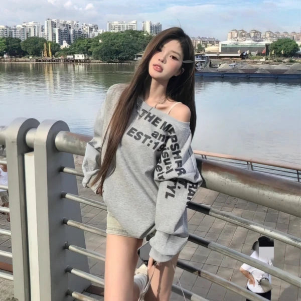 Sexy Oversize, Women Streetwear  Korean Fashion Oversized T Shirt