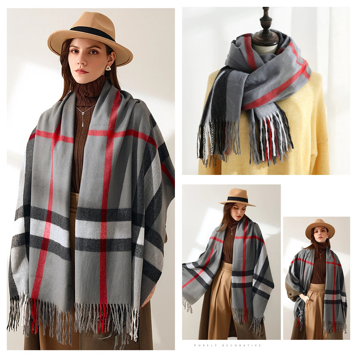 Women Autumn Winter Scarf