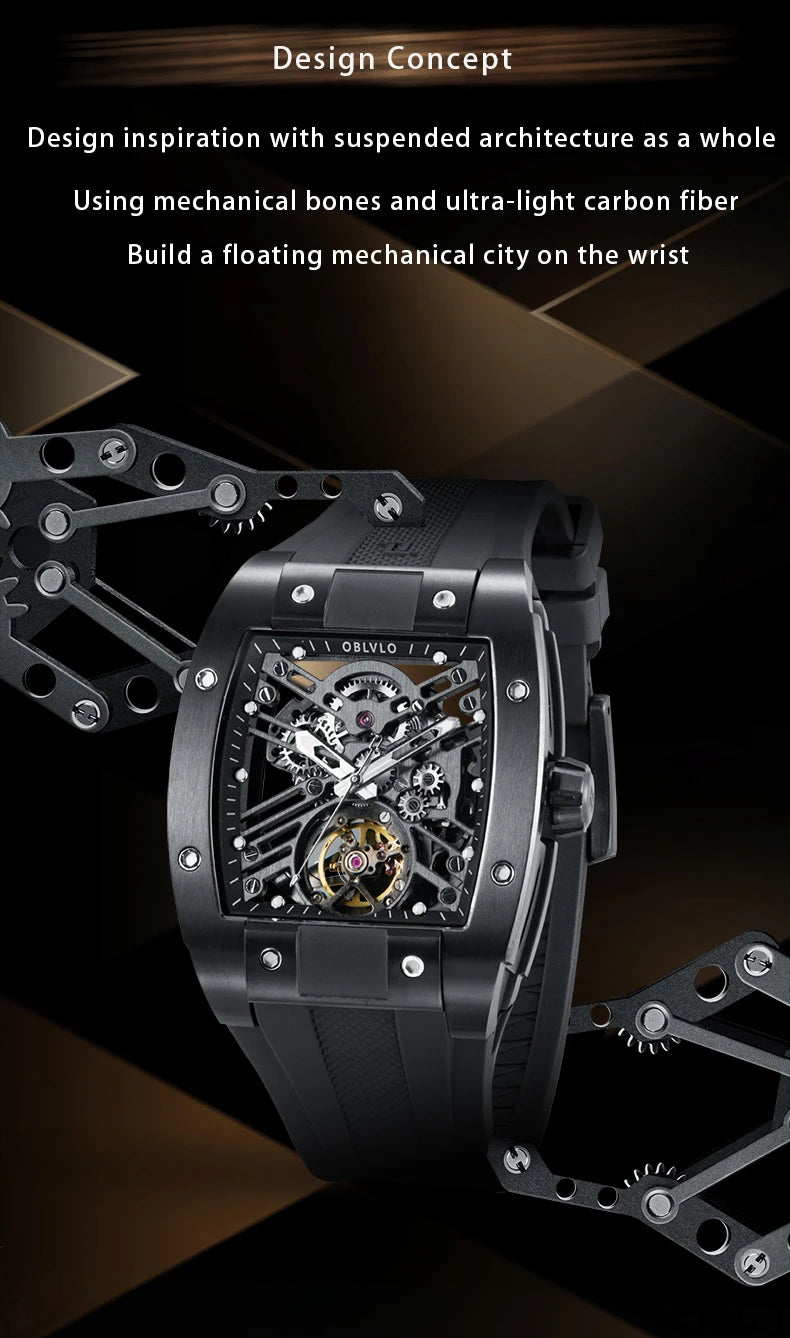 OBLVLO Top Watch Brand Sport Watch For Man