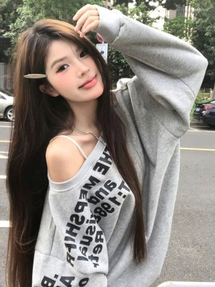 Sexy Oversize, Women Streetwear  Korean Fashion Oversized T Shirt