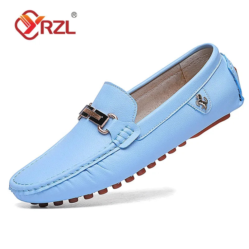 YRZL Loafers Men Handmade