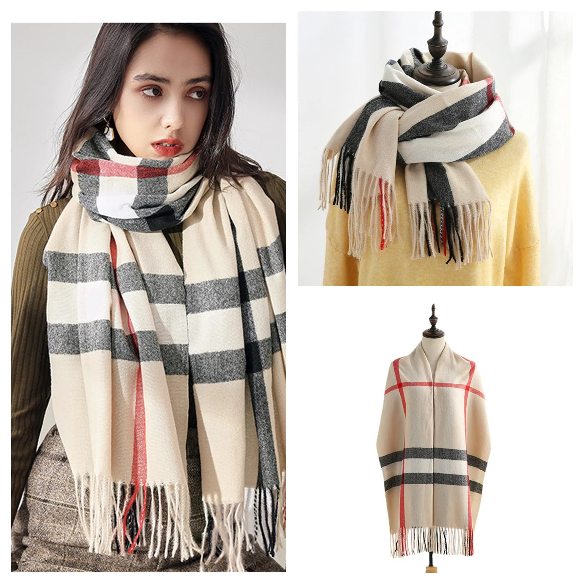 Women Autumn Winter Scarf