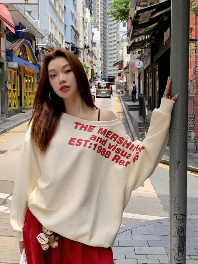Sexy Oversize, Women Streetwear  Korean Fashion Oversized T Shirt